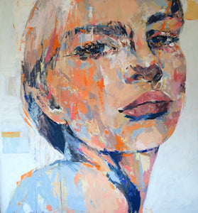 "Everything will change" 159x146 cm