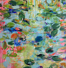 Load image into Gallery viewer, &quot;Lily Pad Dreams&quot; 122x125 cm