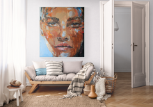 Load image into Gallery viewer, What lies beyond 129x113 cm